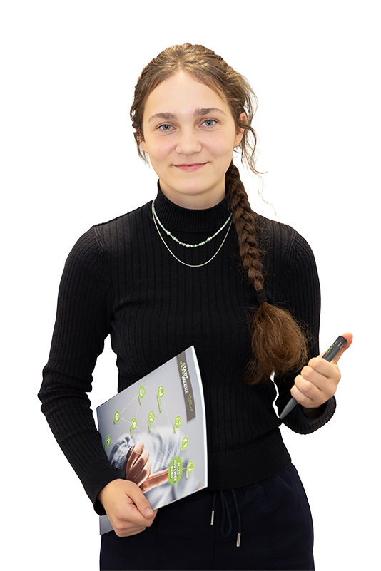 Portrait Industriekauffrau/-mann